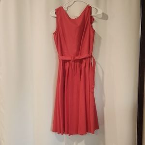 Lindy Bop Coral A-line Dress
